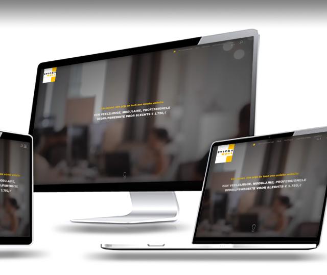 Het StickyWall CMS